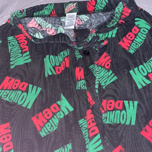 Lightly worn, MountainDew pj pants - Picture 3 of 3